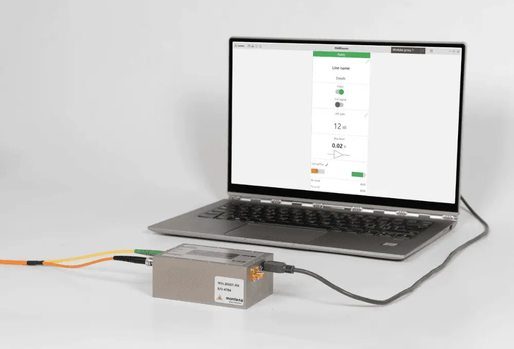 FIBREMOTE CONFIGURATION APP FOR OPTICAL LINKS 2